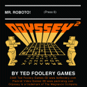 Mr. Roboto for the Odyssey2 and Videopac